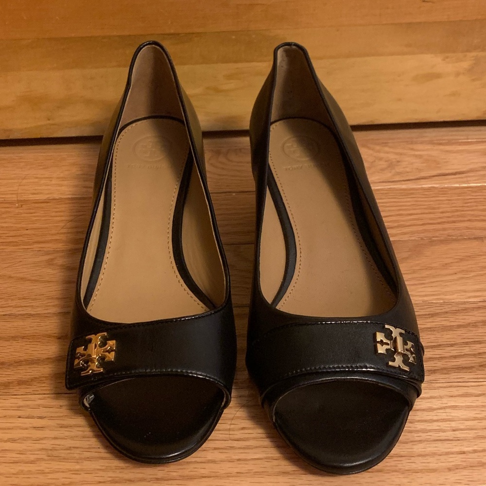 Tory Burch open toe wedges